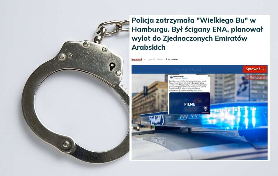 28 października niemiecki sąd podjął decyzję o możliwości ekstradycji Patryka M. do Polski.  / autor: Fratria
