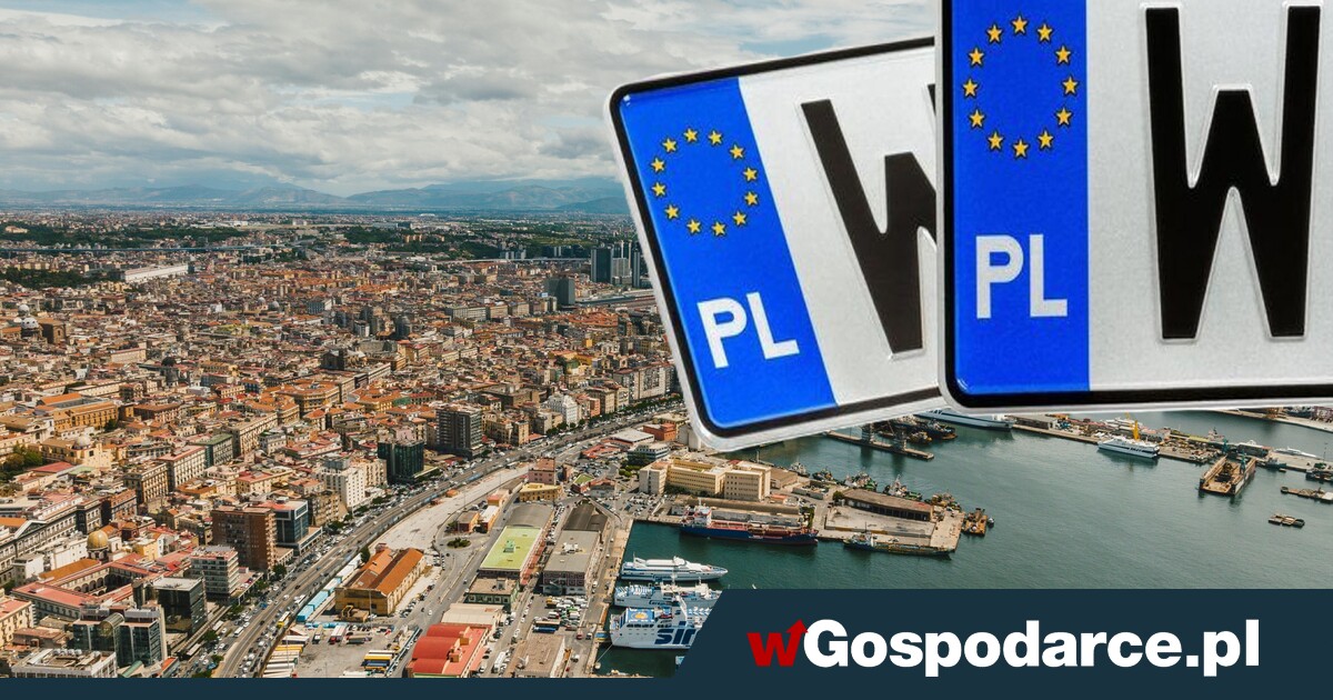 Szok! Po Neapolu jeździ 35 tys. aut z polskimi rejestracjami