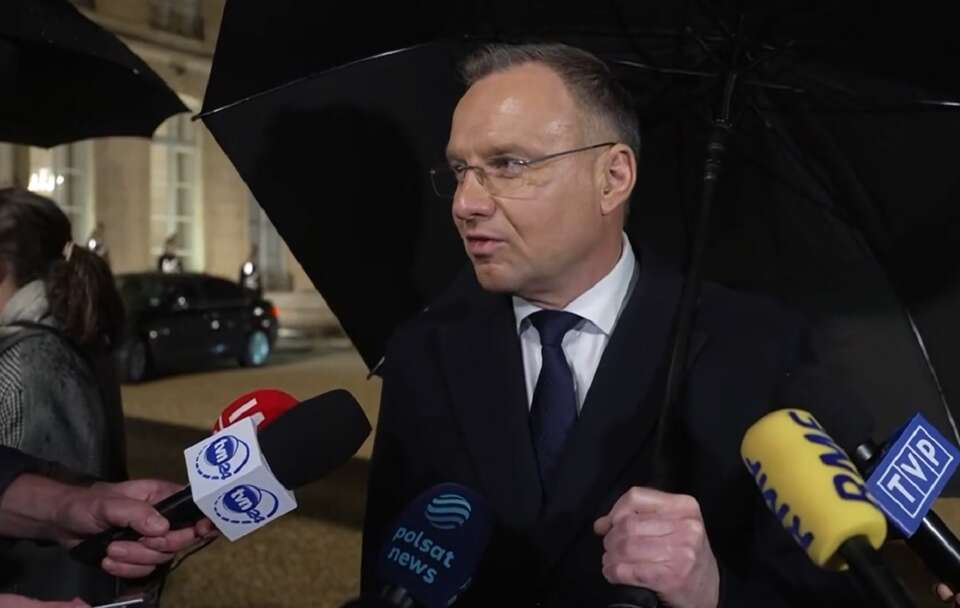 Prezydent Andrzej Duda / autor: X/Kancelaria Prezydenta RP (screenshot)
