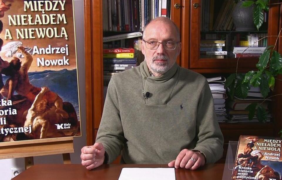Prof. Andrzej Nowak / autor: materiał prasowy