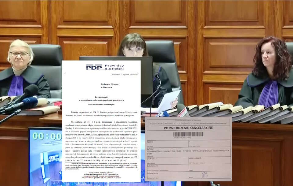 There is simply a announcement  regarding the jurors in the trial of Rev. Olszewski