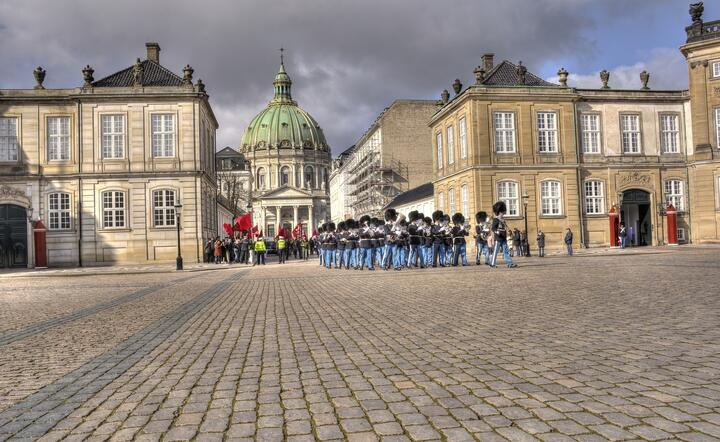 Kopenhaga. Amalienborg / autor: pixabay.com