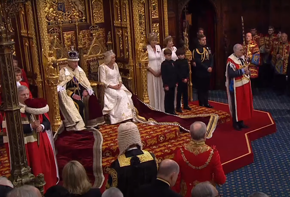 Przemówienie króla Karola III / autor: screenshot Youtube/  The Royal Family Channel