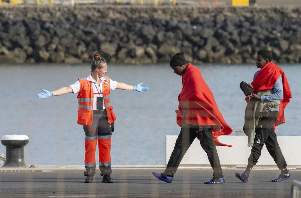 Nielegalni migranci, zdjęcie ilustracyjne / autor: PAP/EPA