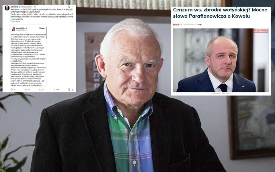 Miller i Kowal kłócą się o ekshumacje w Puźnikach