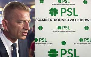 Bartosz Arłukowicz/logo PSL / autor: Fratria