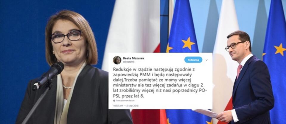 autor: Fratria/A.Wiktor; Twitter/Beata Mazurek; PAP/Jacek Turczyk