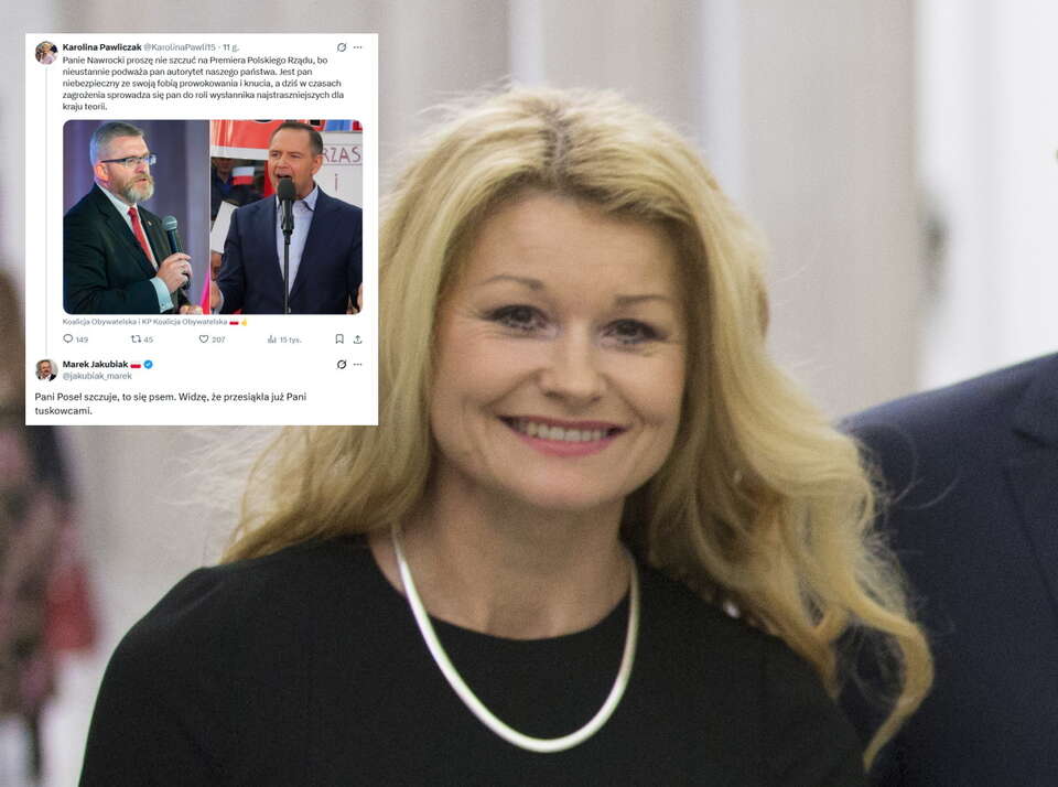 Pawliczak poucza prezydenta. Jakubiak: "Szczuje to się psem"