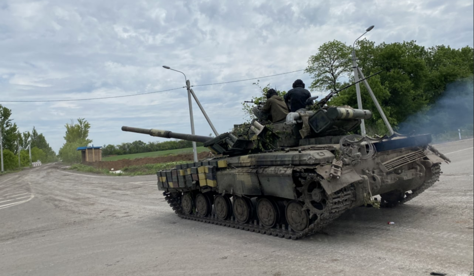 Donbas, w drodze na front / autor: Fratria