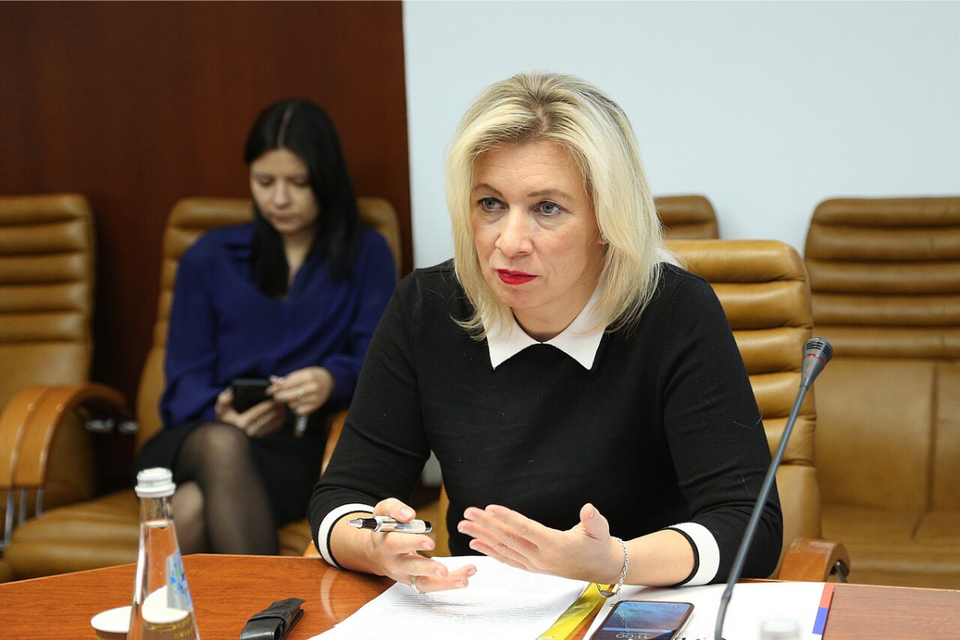 Maria Zacharowa / autor: Wikimedia Commons/https://creativecommons.org/licenses/by/4.0/council.gov.ru