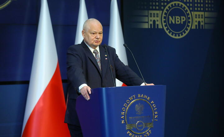 prezes Narodowego Banku Polskiego (NBP) i przewodniczący Rady Polityki Pieniężnej (RPP) Adam Glapiński / autor: PAP/Rafał Guz