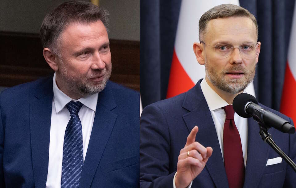 Szef KPRP minister Zbigniew Bogucki odpowiedział szefowi MSWiA Marcinowi Kierwińskiemu na sugestie o siłowym wejściu do TK. / autor: Fratria/PAP/Paweł Supernak