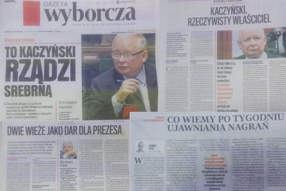 Gazeta Wyborcza  / autor: screen GW