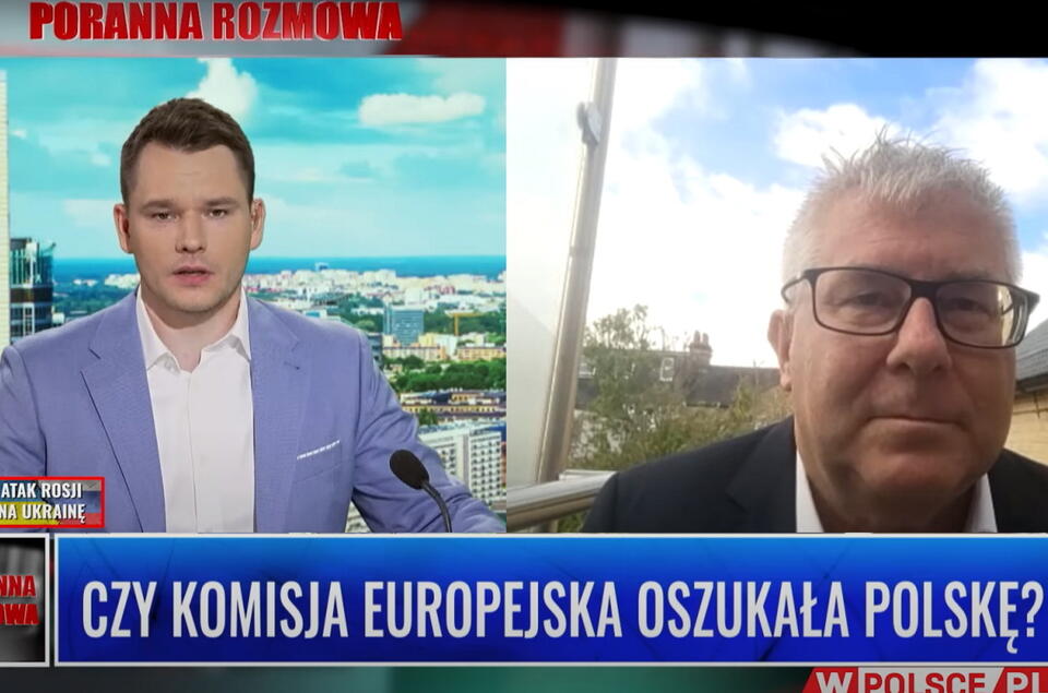 TYLKO U NAS. KPO? Czarnecki: UE po prostu jedzie po bandzie