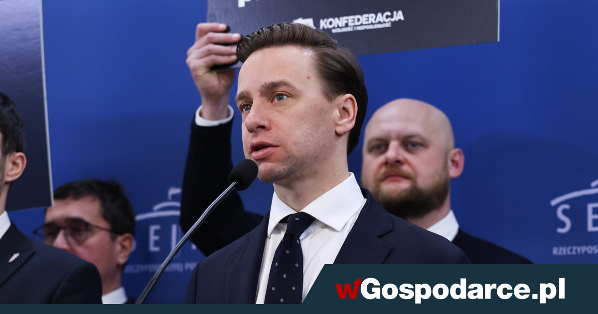 Bosak alarmuje: KSeF to będzie katastrofa