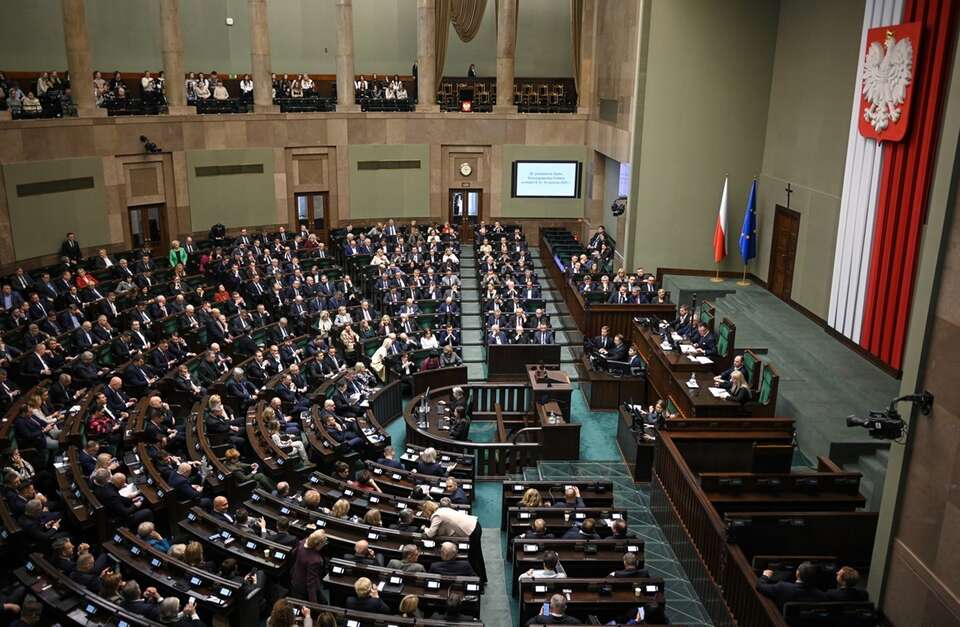 Sejm / autor: PAP/Marcin Obara