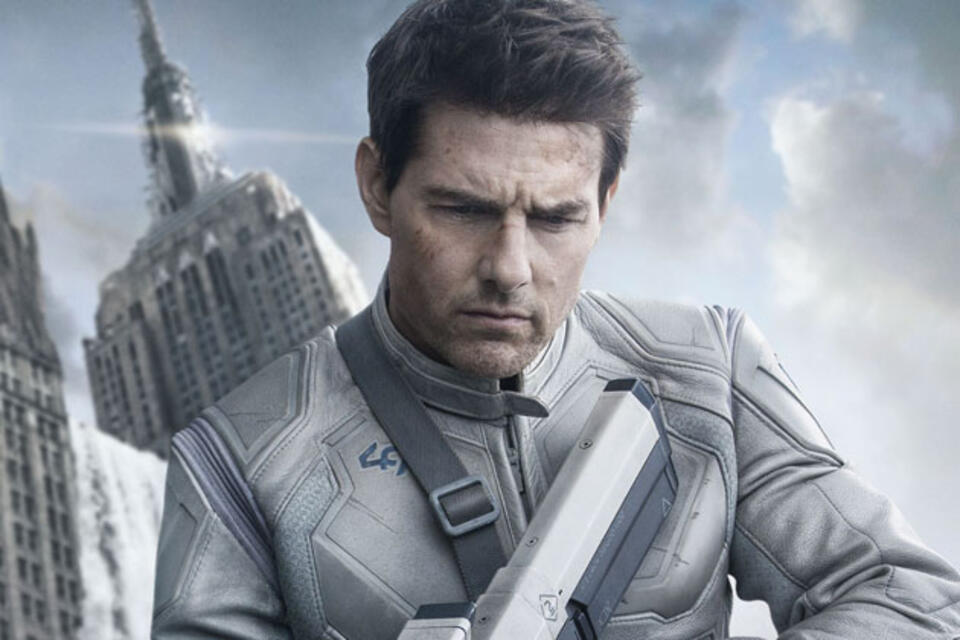 Guru scjentologów Tom Cruise w filmie "Niepamięć"