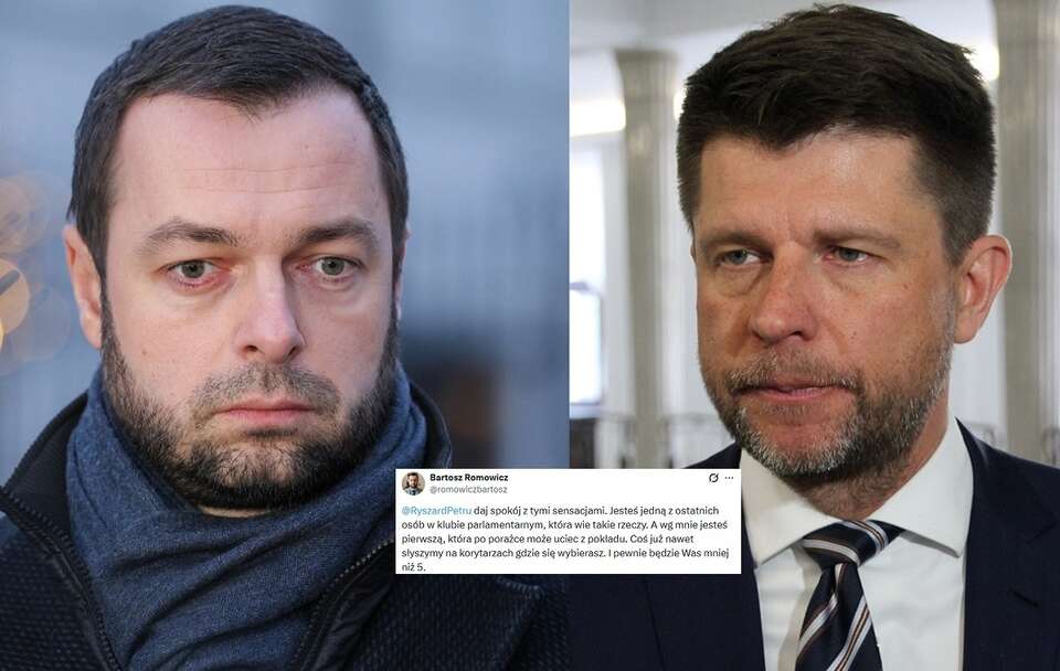 Romowicz do Petru: Słyszymy na korytarzach, gdzie się wybierasz