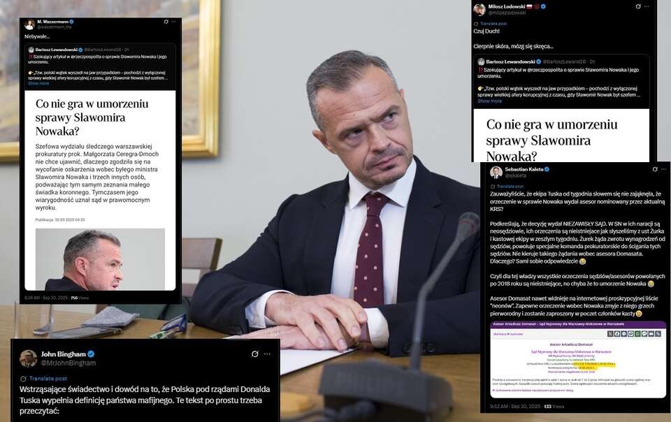 Sławomir Nowak / autor: Fratria 