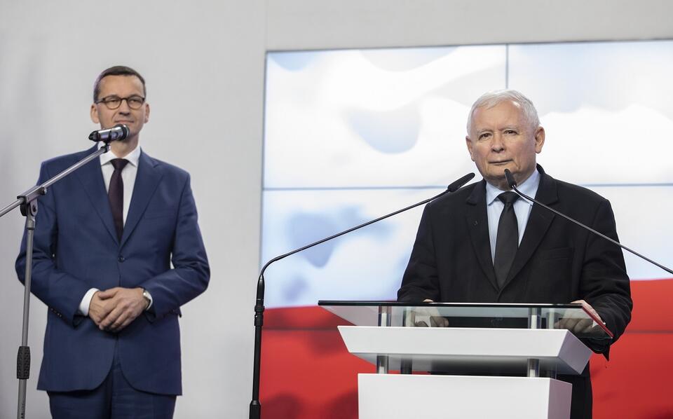 M. Morawiecki, J. Kaczyński / autor: Fratria