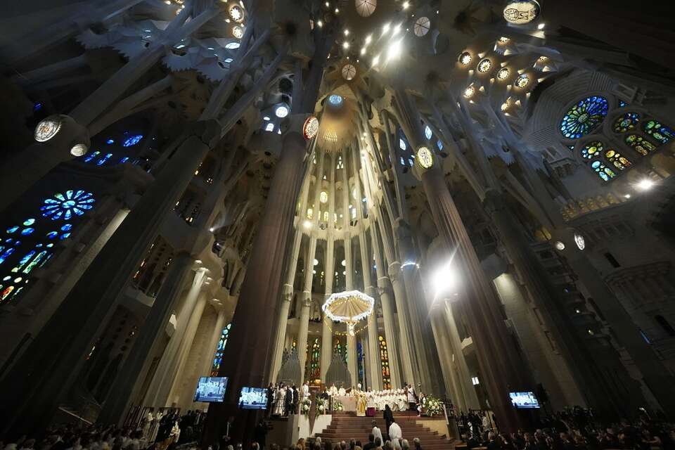 Piękno, które porusza! Leon XIV w Sagrada Familia
