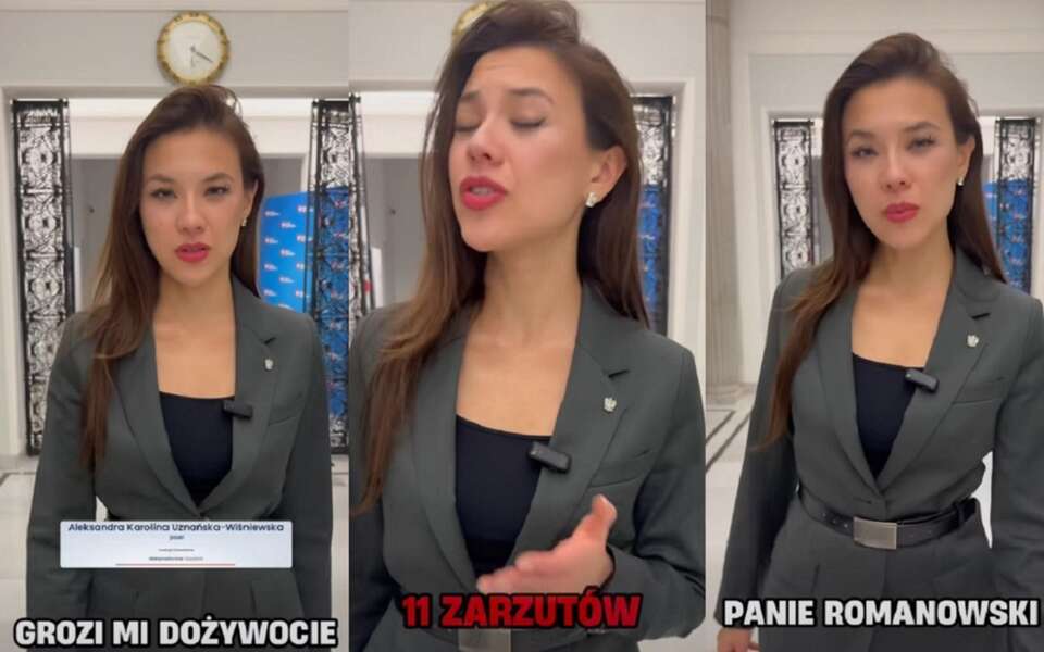 Uznańska-Wiśniewska "zastraszana"? "Panie Romanowski!"