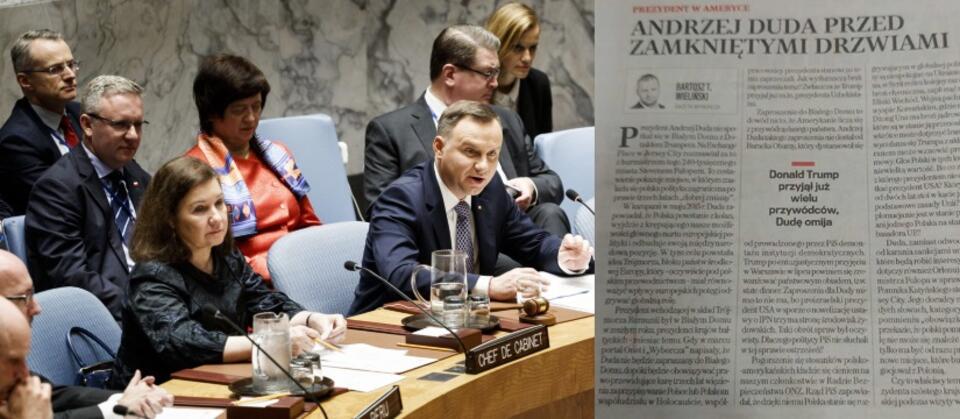 Andrzej Duda/ RB ONZ / autor: PAP/EPA/screen "GW"