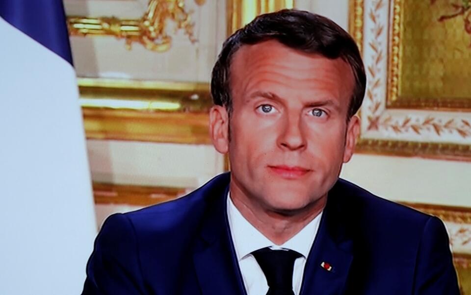 Macron / autor: PAP/EPA