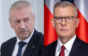 Szef BBN prof. Sławomir Cenckiewicz opublikował w sieci dokument potwierdzający szkolenie ABW z zakresu ochrony informacji niejawanych. Rzecznik Siemoniaka Jacek Dobrzyński ponownie go zaatakował, stwierdzając, że nie ma on ciągle dostępu do info, niejaw. / autor: PAP/Rafał Guz/Fratria