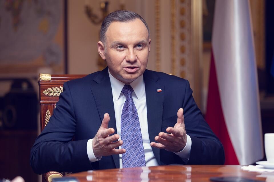 Prezydent Andrzej Duda / autor: Fratria 