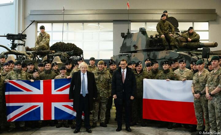 premierzy Polski Mateusz Morawiecki i Wielkiej Brytanii Boris Johnson / autor: Mateusz Morawiecki / Facebook