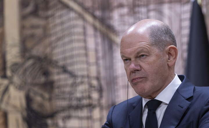 Kanclerz Niemiec Olaf Scholz / autor: PAP/EPA/TOLGA BOZOGLU