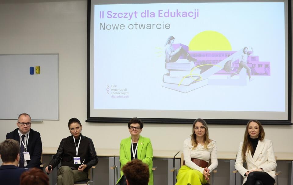 II Szczyt SOS dla Edukacji / autor: PAP/Leszek Szymański