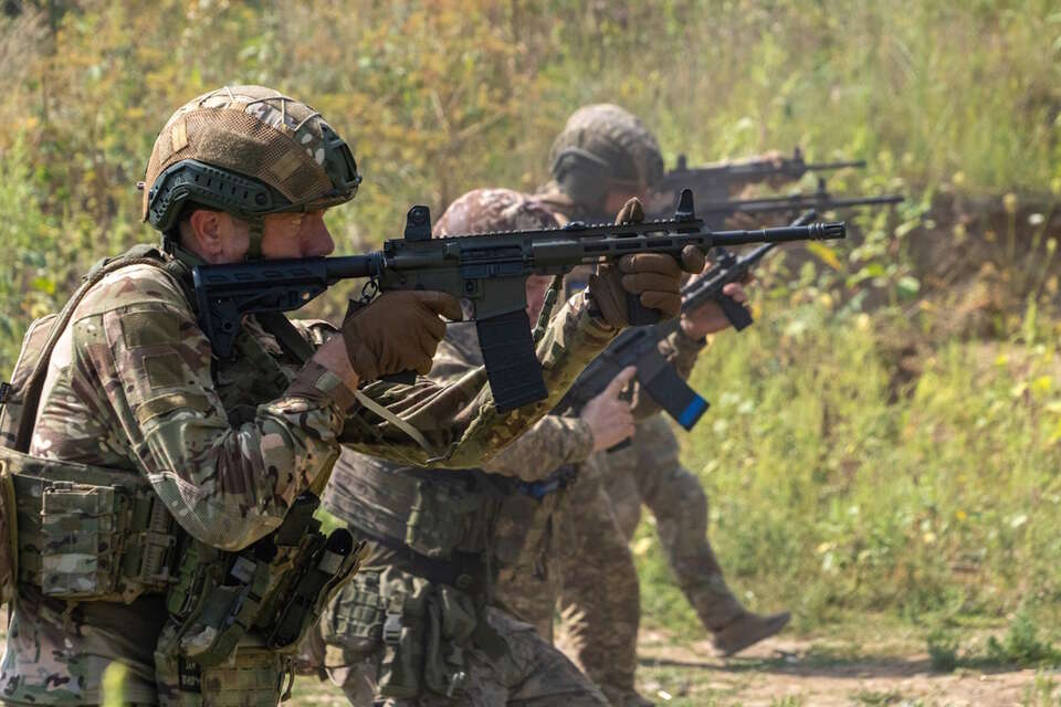 Wojna na Ukrainie / autor: PAP/Mykola Kalyeniak