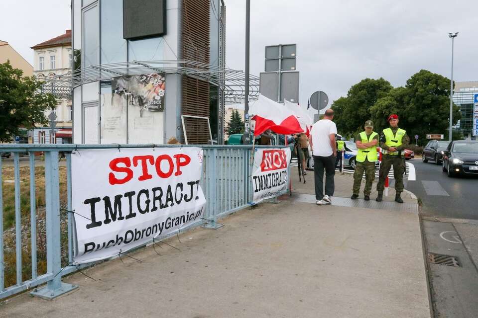 Most na granicy polsko-niemieckiej w Słubicach. / autor: PAP/Lech Muszyński