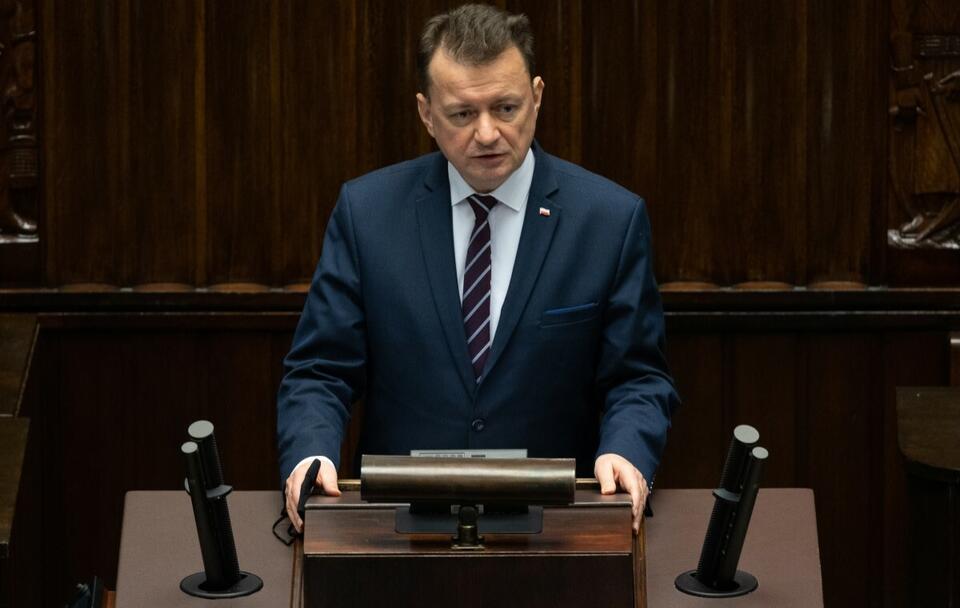 Wicepremier, szef MON Mariusz Błaszczak / autor: Fratria 
