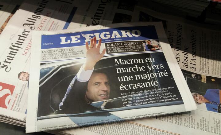 Okładka Le Figaro / autor: Fratria