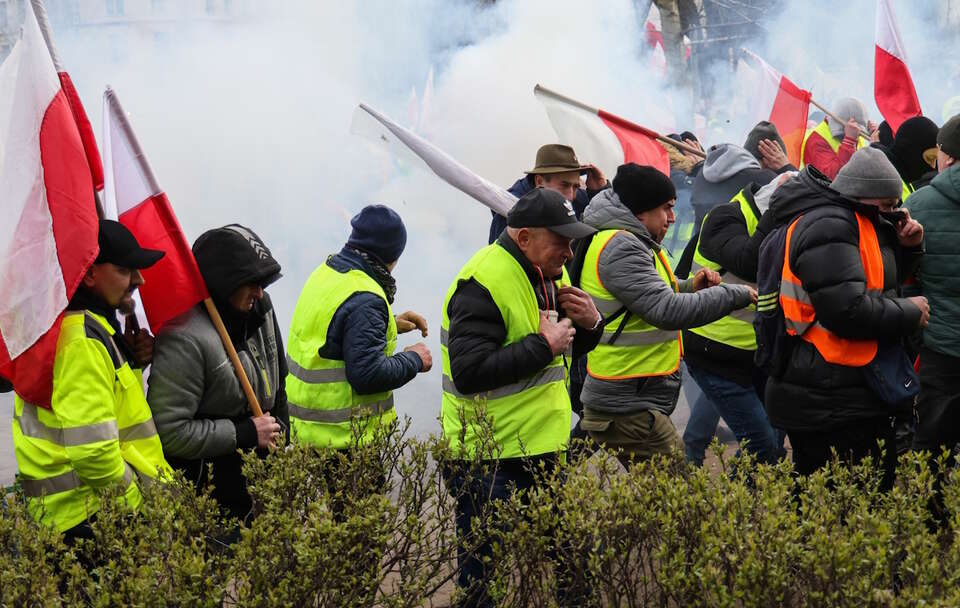 Protesty rolników / autor: PAP/Paweł Supernak