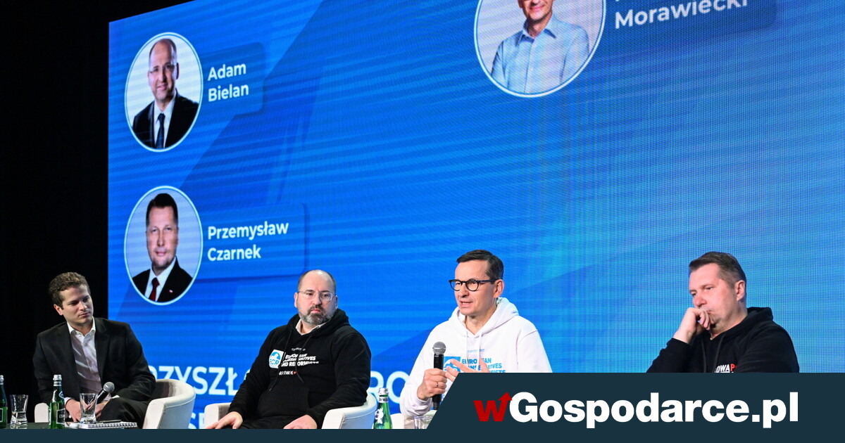 Morawiecki: wiatr historii będzie wiał w naszą stronę