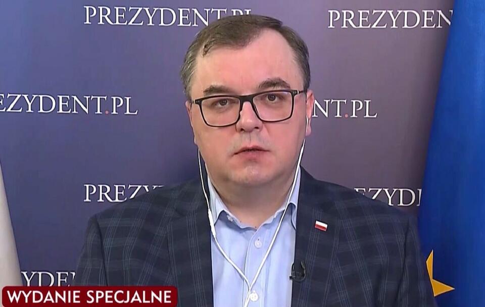 Paweł Sałek / autor: TVP Info (screen)