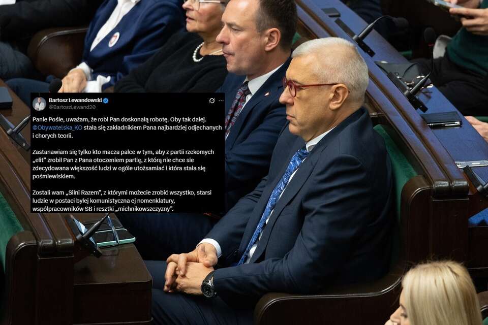 Odjechane fantazje Giertycha. Mocna riposta mec. Lewandowskiego