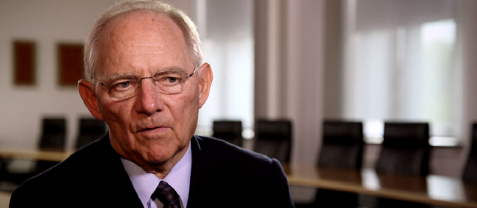 autor: Wolfgang Schaeuble, przew. Bundestagu / autor: YouTube