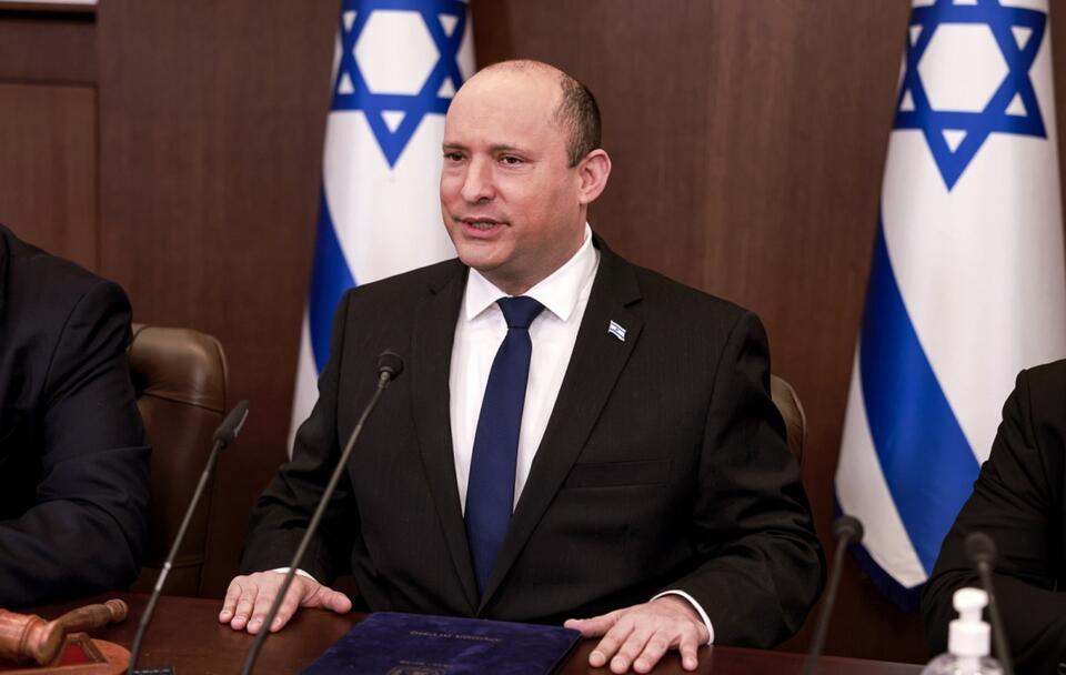 Premier Izraela Naftali Bennett / autor: PAP/EPA