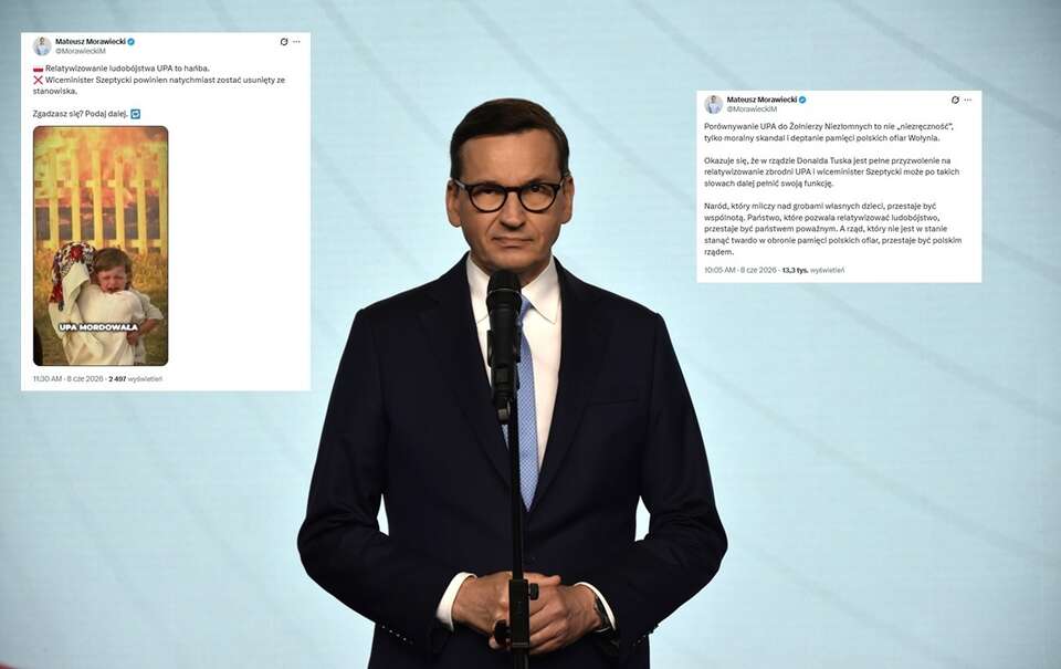 Morawiecki bluntly talks about Sheptycki. "Shame"