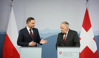 Prezydent Andrzej Duda w Szwajcarii o franku
