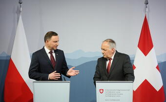 Prezydent Andrzej Duda w Szwajcarii o franku