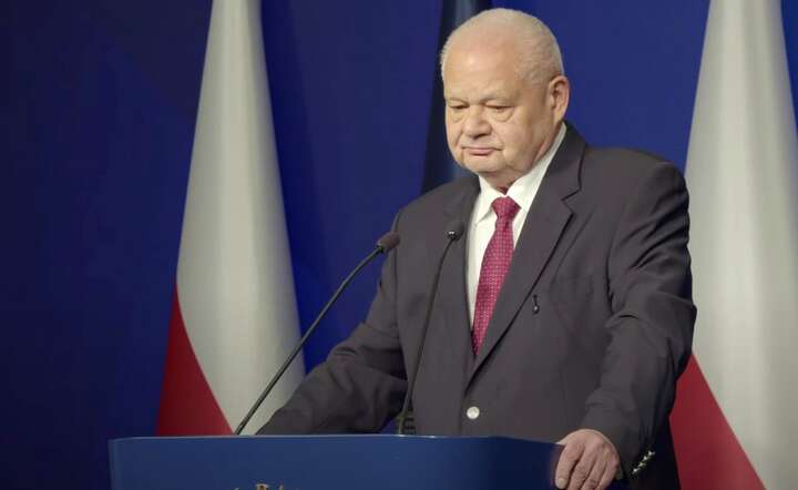 Krótkookresowo głównym ryzykiem dla inflacji jest eskalacja konfliktu na Bliskim Wschodzie - ocenił w czwartek prezes NBP Adam Glapiński / autor: YT @nbppl - screen