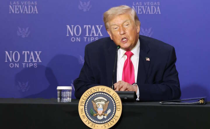 Prezydent USA Donald Trump / autor: PAP