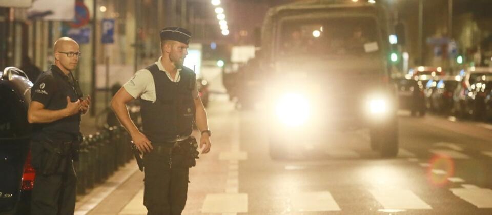 policja Bruksela / autor: PAP