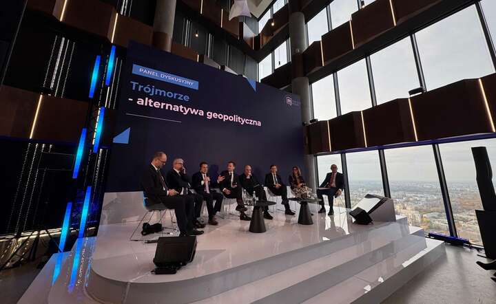 Panel II Forum Idee dla Polski poświęcony Inicjatywie Trójmorza / autor: materiały prasowe Instytutu Sobieskigo